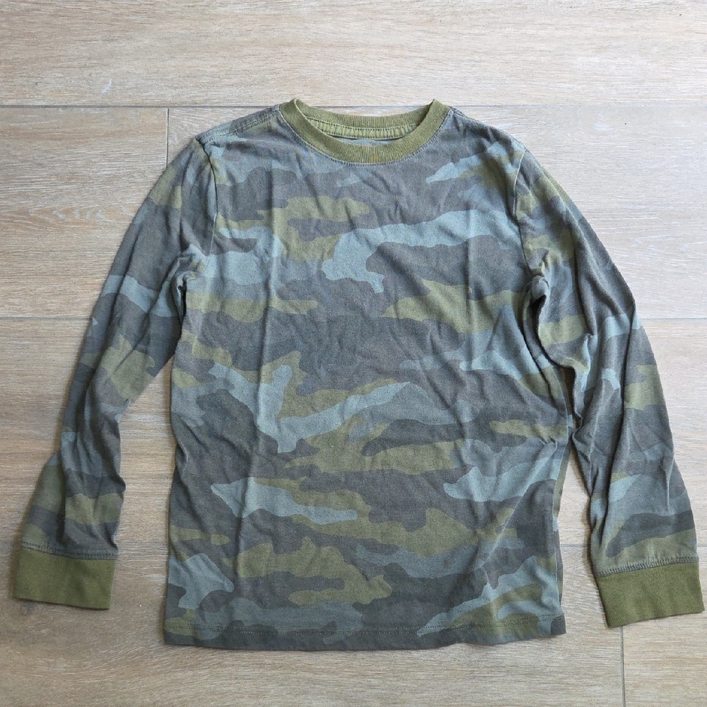 Kid's Camouflage Long Sleeve Shirt